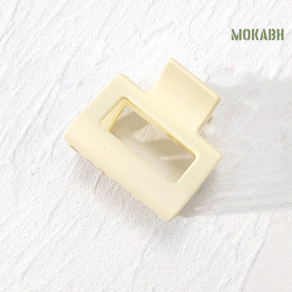 Kẹp Tóc Càng Cua Màu Trơn Chống Trượt Cố Định Tóc Rối Thời Trang Cho Nữ