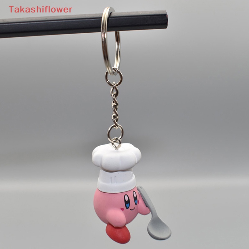 1 Móc Khóa Hình Nhân Vật Anime Kirby Dễ Thương
