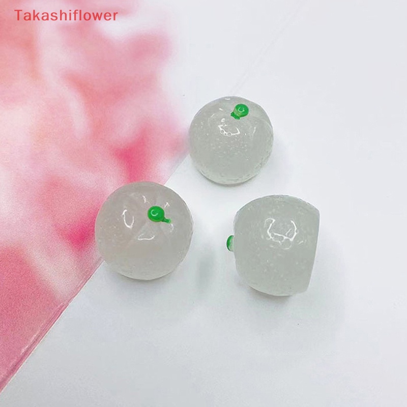 Set 5 Quả Cam Mini Bằng Nhựa Phát Quang Dùng Để Trang Trí DIY
