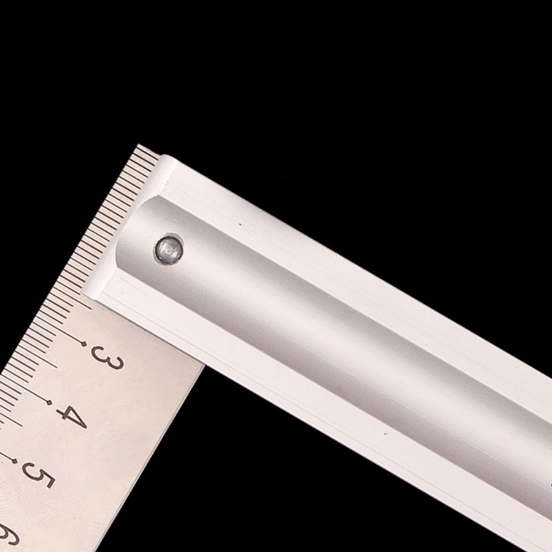 Thước Đo Góc 90 Độ 120mm 180mm Bằng Thép Không Gỉ Chất Lượng Cao