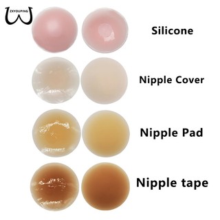 Miếng Dán Ngực Bằng Silicone 6.5cm 7cm 8.5cm Có Thể Tái Sử Dụng