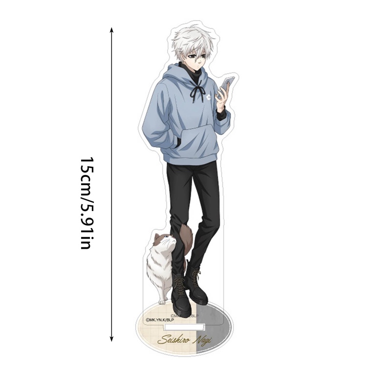 Mô Hình Nhân Vật Isagi Yoichi Trong Anime BLUE LOCK Bằng Acrylic Dùng Trang Trí Bàn Làm Việc