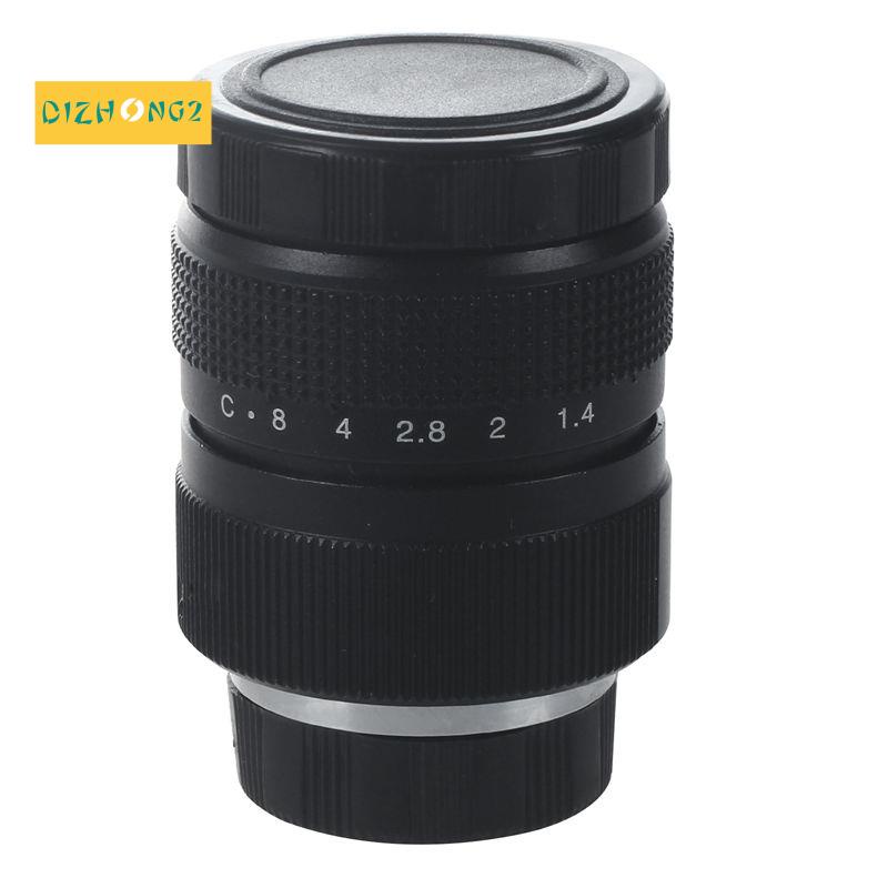 Ống Kính Góc Rộng 25mm F1.4 Màu Đen Cho CCTV