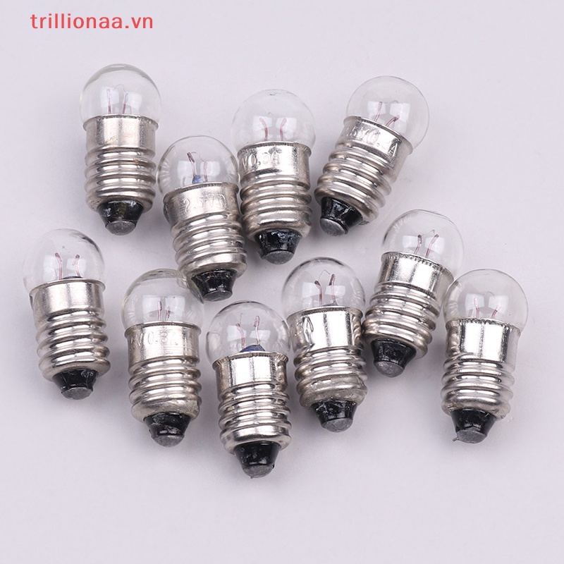 Set 10 Đèn Tròn 0.3A 2.5V Trang Trí Sinh Viên