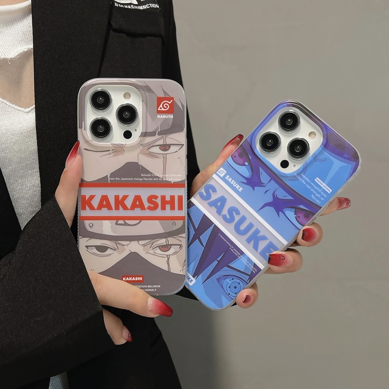 Ốp Điện Thoại Trong Suốt Họa Tiết Hoạt Hình Naruto Độc Đáo Chống Sốc Cho iPhone 12 13 14 Pro Max 14ProMax