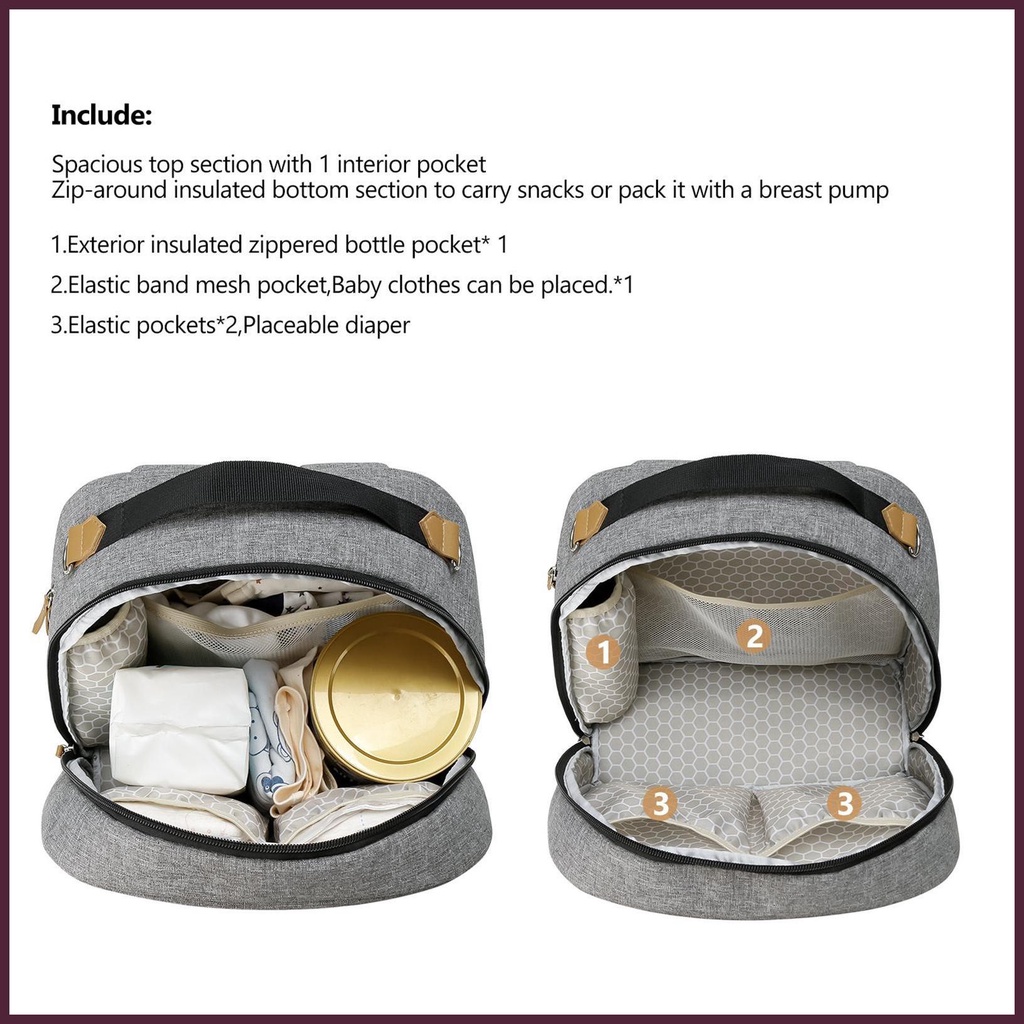 Balo Du Lịch Giữ Ấm Đa Năng Tiện Dụng