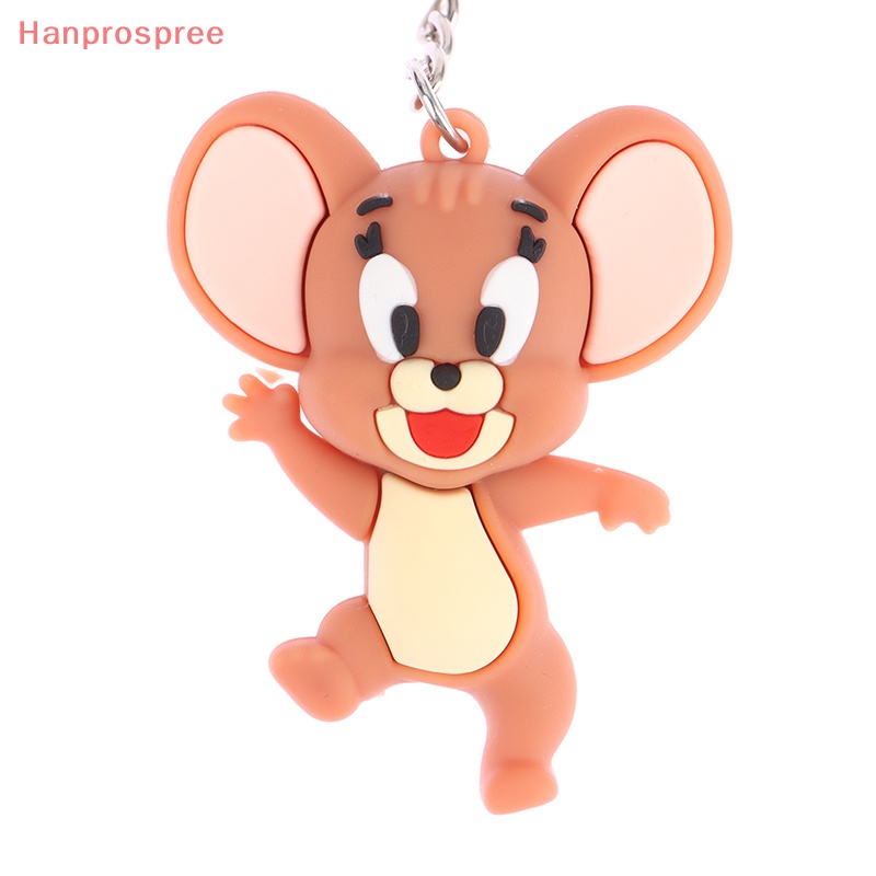 Hanprospree > Móc Chìa Khóa Resin Hình Mèo Chuột Hoạt Hình Dễ Thương