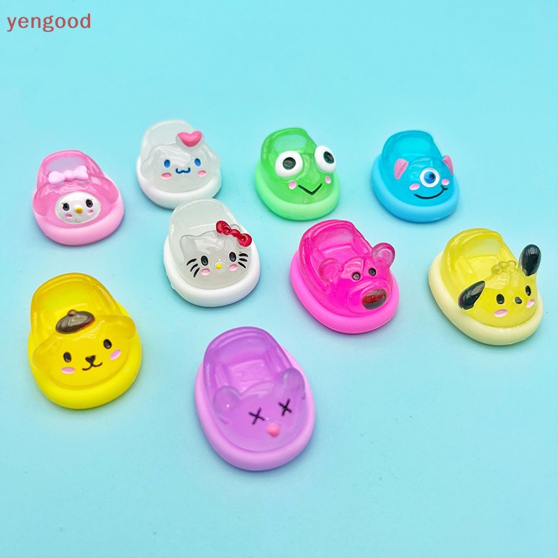 1 Tượng Trang Trí Dạ Quang Hình Hoạt Hình Đáng Yêu Bằng Nhựa Resin