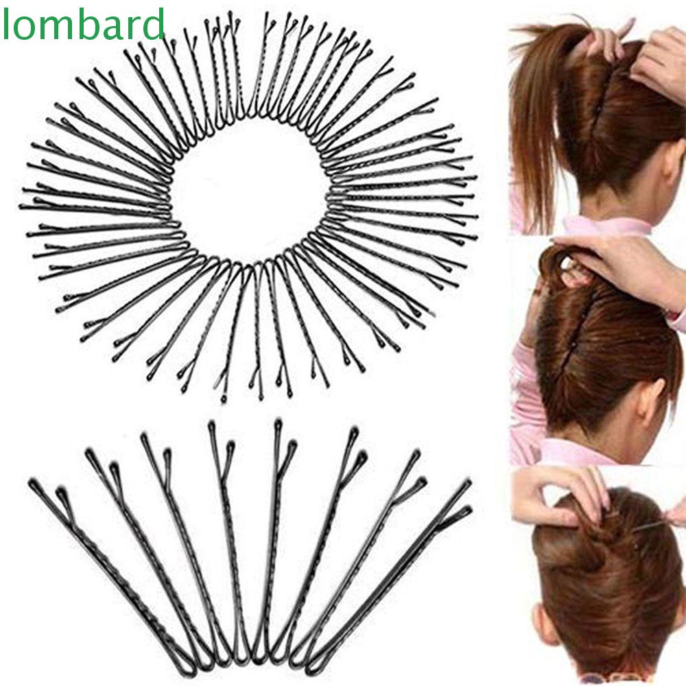 Kẹp Tóc Vô Hình Gợn Sóng Bằng Kim Loại Thời Trang Cho Nữ