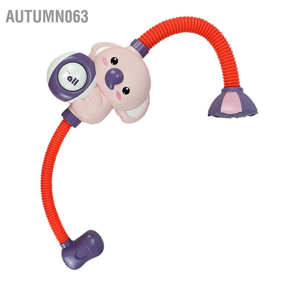 Autumn063 Đầu Tắm Cho Bé Hoạt Hình Điện Lưu Lượng Nước Phun Đồ Chơi Vòi Nhà