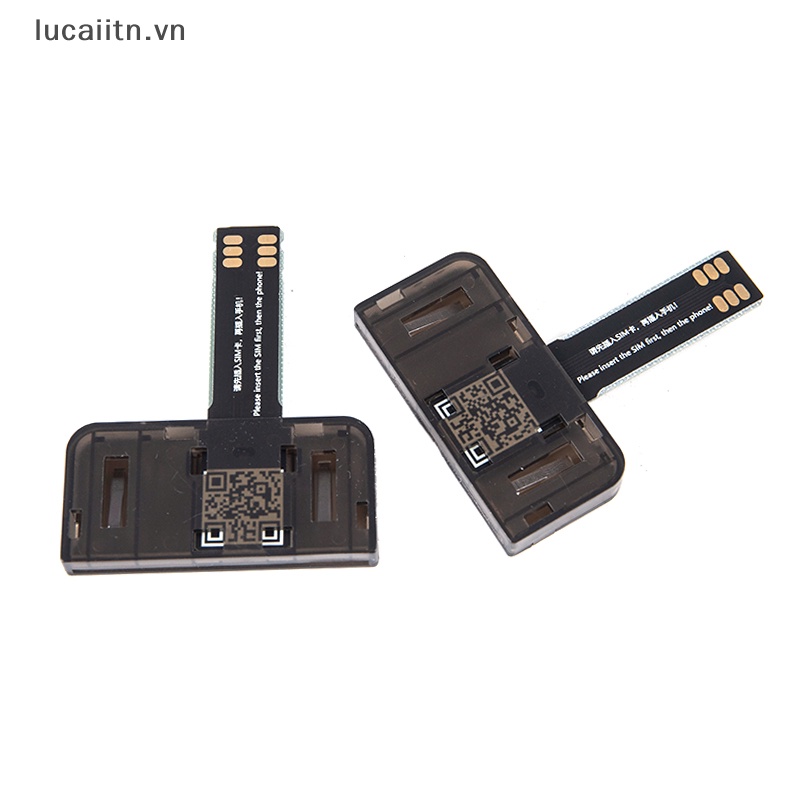 Bộ chuyển đổi thẻ SIM LUC Đầu đọc thẻ SIM SIM SIM cho điện thoại Android (Cắm và chạy) VN