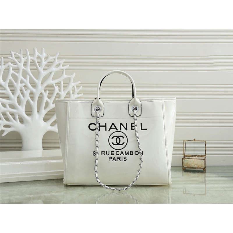 Chan* el_Túi Xách Tote Cỡ Lớn Phong Cách Hàn Quốc Thời Trang Cho Nữ