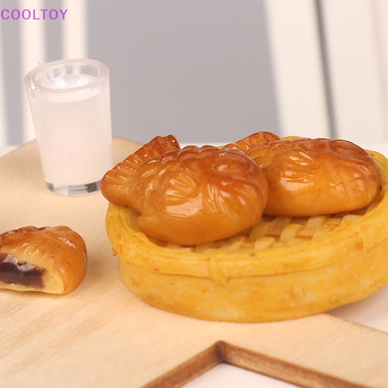 1 Set Mô Hình Thức Ăn Nhanh Trang Trí Nhà Búp Bê Tỷ Lệ 1: 12