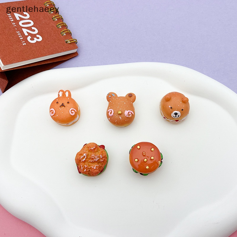 Set 5 Đồ Chơi Mô Phỏng Thức Ăn Xinh Xắn Dùng Để Trang Trí Nhà Búp Bê