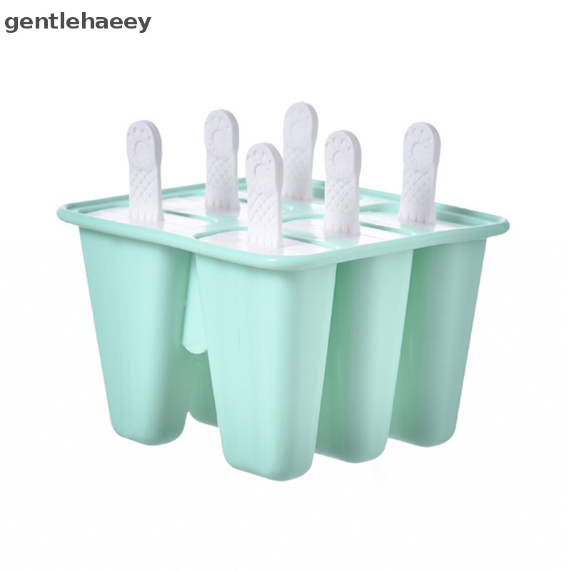 Khuôn Silicone Làm Kem Que 6 Lỗ Tiện Dụng