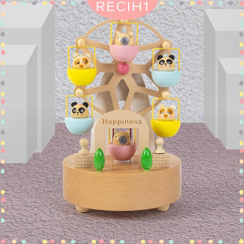 Hộp Nhạc Xoay Hình Động Vật Dành Cho Trẻ Em