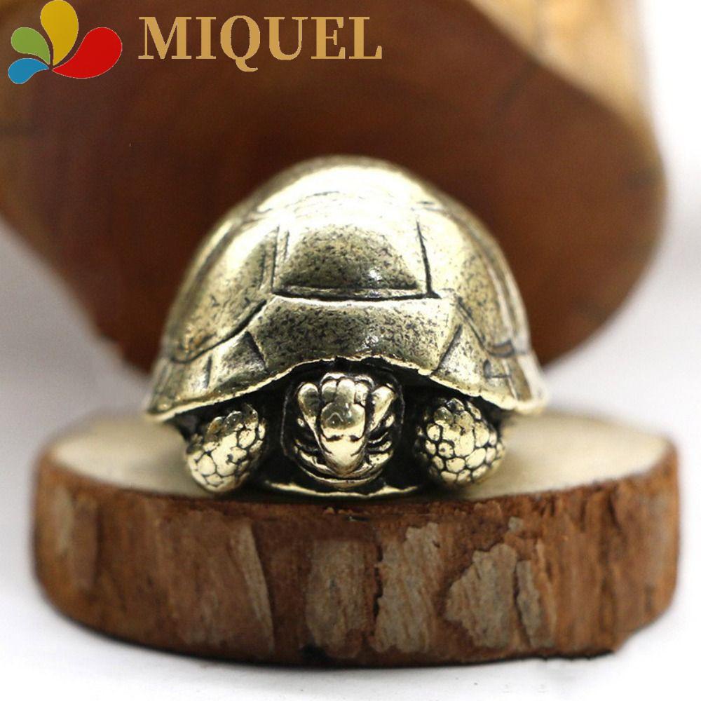 Tượng Rùa Bằng Đồng Thau Phong Cách Retro Sáng Tạo Dùng Trang Trí Bàn Trà