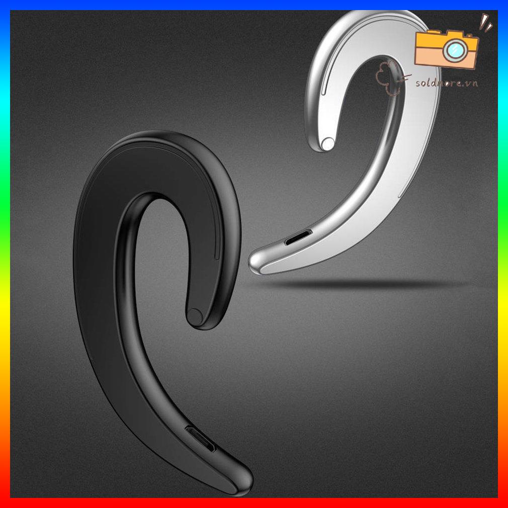 Tai nghe bluetooth dẫn truyền xương ô tô màu đen (có bao bì carton) (pin lithium tích hợp)