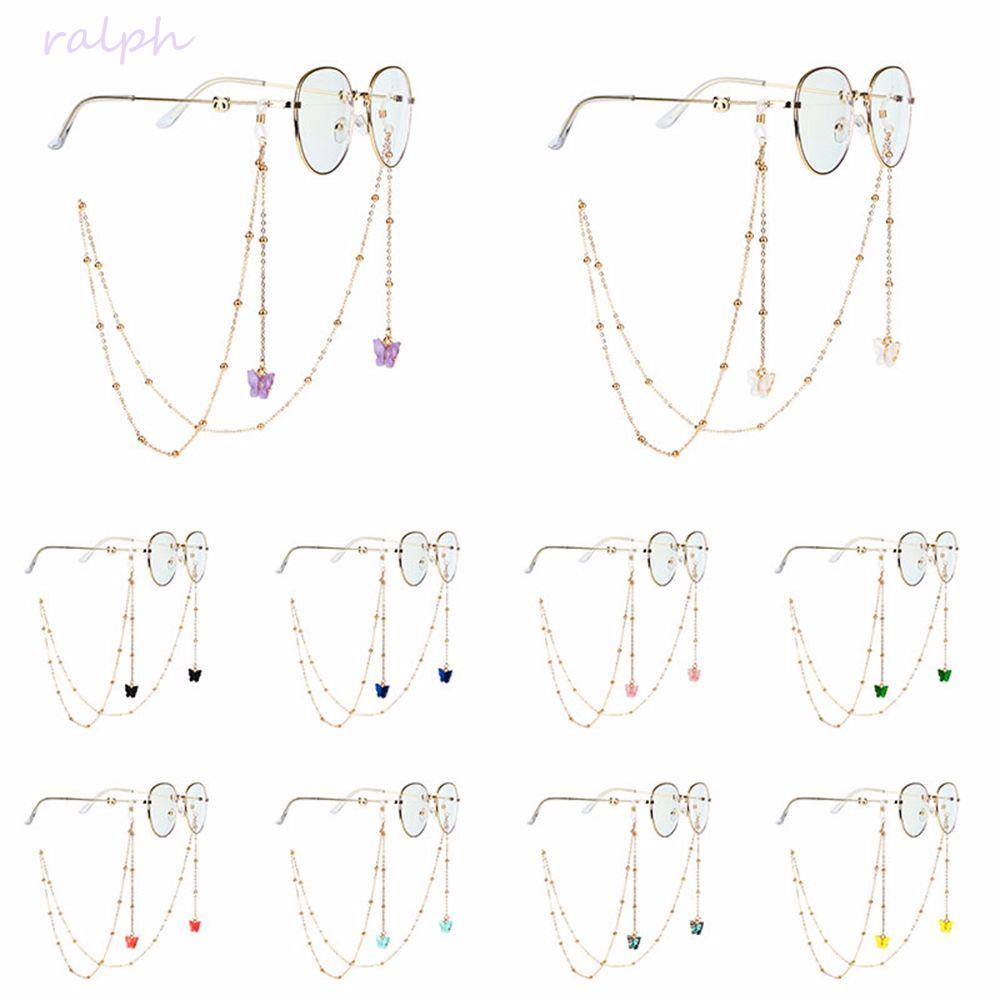 Dây Đeo Mắt Kính Đính Hạt Kim Loại Chống Trượt