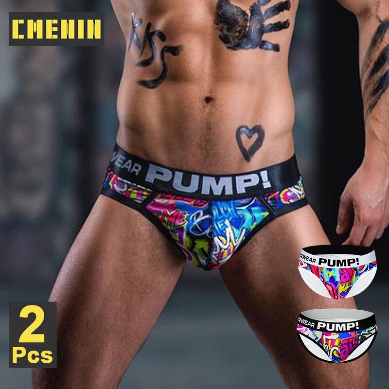 Bộ 2 Quần Lót Nam Bằng Polyester Nhanh Khô Quyến Rũ MP223