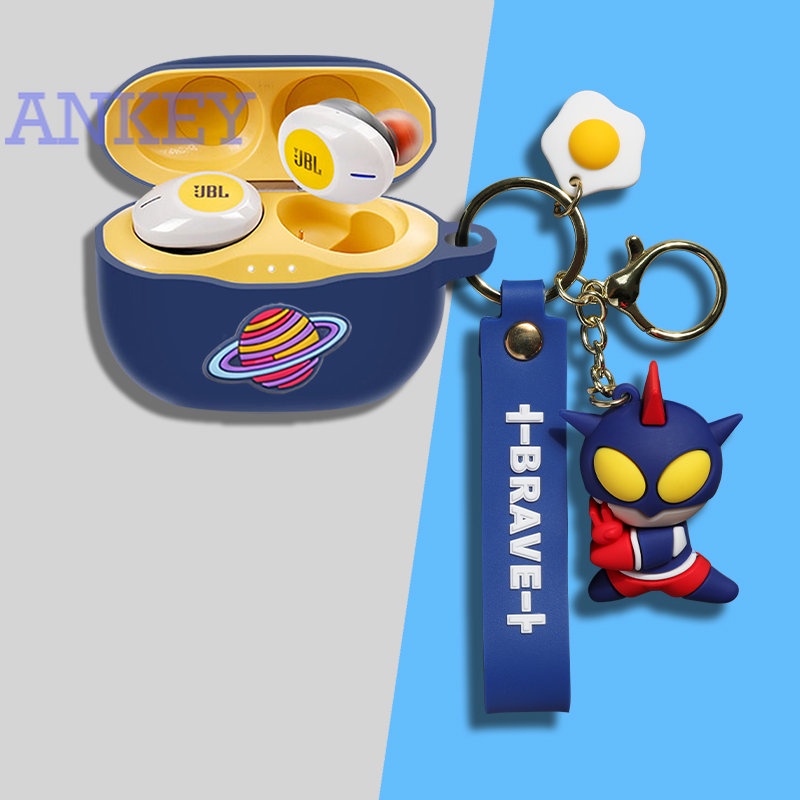For JBL Tune 125TWS / 120TWS Case T120 T125 Protective Cute Cartoon Cover Bluetooth Earphone Shell Accessories TWS Headphone Portable