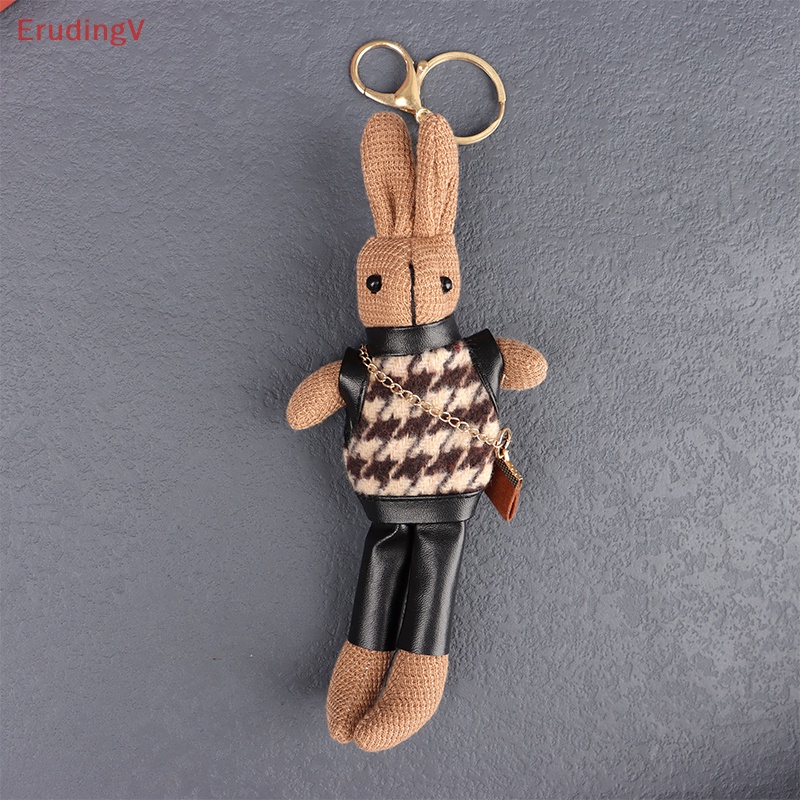[ErudingV] Móc Khóa / Ba Lô / Túi Xách Hình Thỏ Nhồi Bông Hoạt Hình Quà Tặng Trẻ Em [Mới]