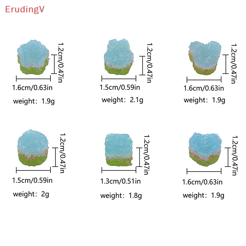 [ErudingV] Bộ 5 Đồ trang trí Đường Mini Dạ Quang Trang Trí Xe Hơi [Mới]
