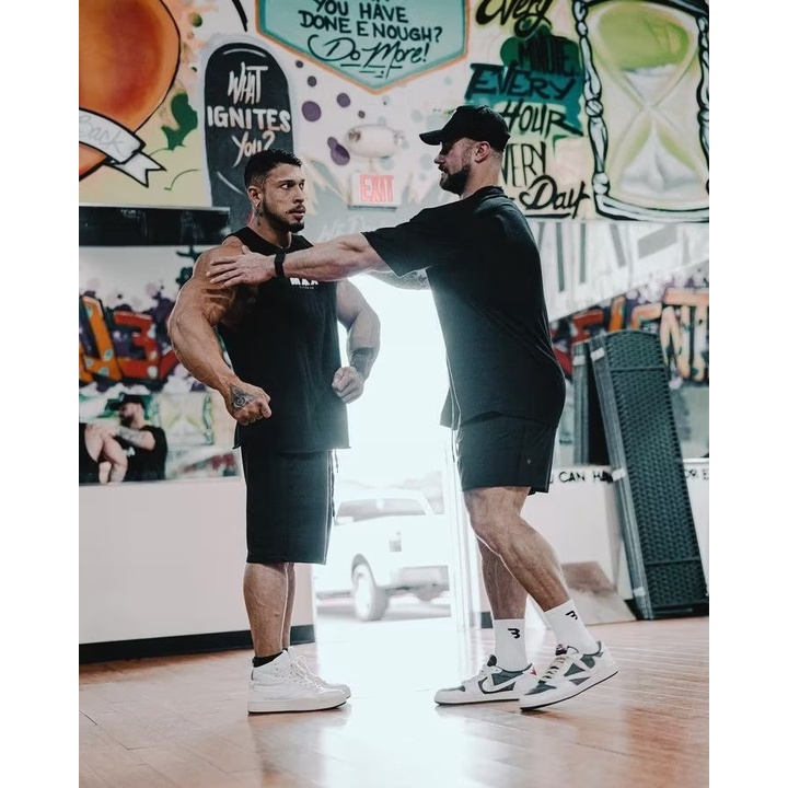 Áo nam Cổ Tròn Ngắn Tay Dáng Rộng Vải Cotton Plus Size M-8XL