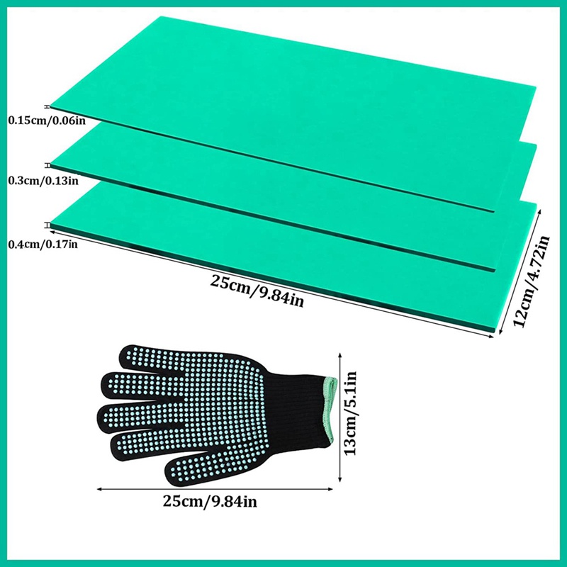 Bộ Phụ Kiện Quấn Cốc 3 Ngăn Bằng Silicone Dày Dặn Tiện Dụng