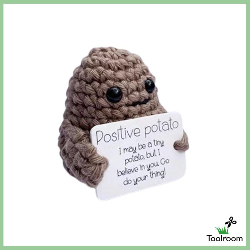 Búp Bê Đồ Chơi Bằng Len Hình Khoai Tây Chiên Vui Nhộn Dành Cho Bé