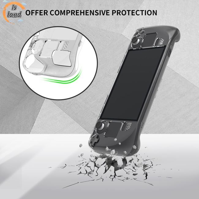 Ốp Điện Thoại Pc Cứng Trong Suốt Chống Trượt Cho Máy Chơi Game Hơi Nước