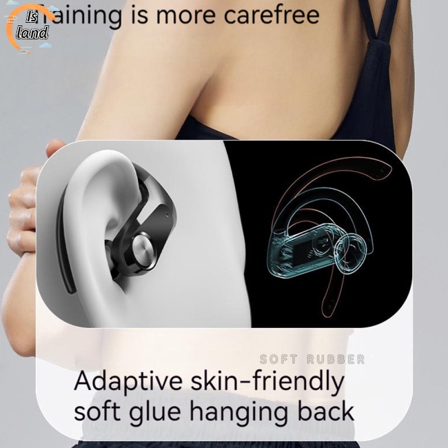 [IS] Tai Nghe Bluetooth Q2s Không Dây Có Màn Hình Kỹ Thuật Số Chống Thấm Nước Gắn Tai Kiểu Dáng Thể Thao