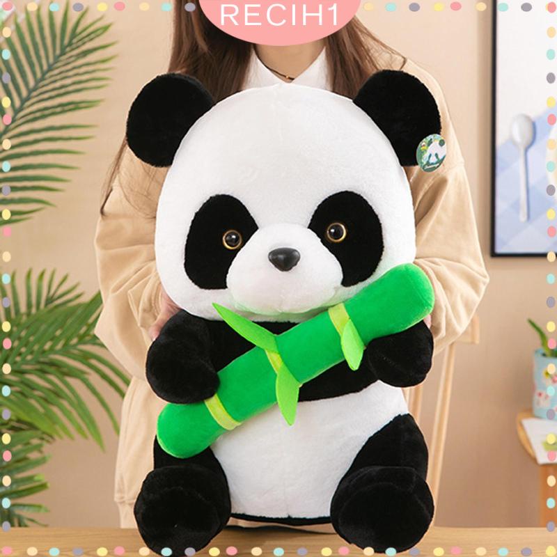 [Recih] Gối Nhồi Bông Hình Gấu Trúc Dễ Thương Dành Cho Bé Trai Và Bé Gái