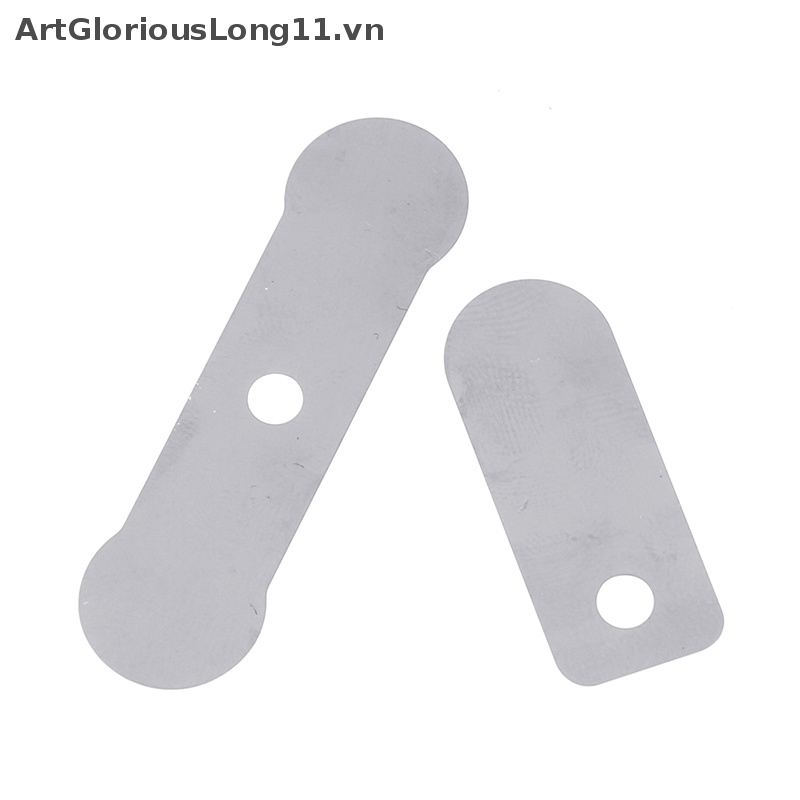 Set 10 Tấm Van Khí Hoặc Tấm Nhôm Màu Bạc