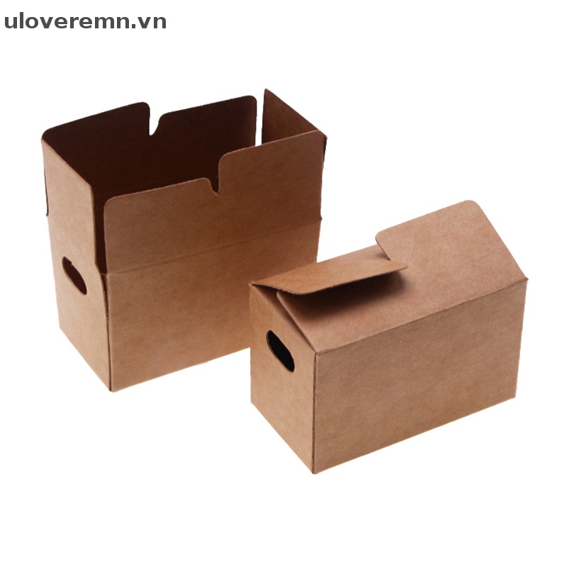 Set 10 Hộp Carton Mini Trang Trí Nhà Búp Bê