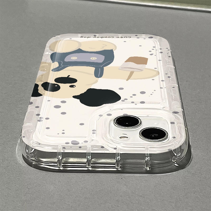 Ốp Điện Thoại Silicon TPU Mềm Chống Sốc In Hình Gấu Dễ Thương Cho IPhone 14 13 11 12 Pro XS Max X XR 7 + 8 Plus