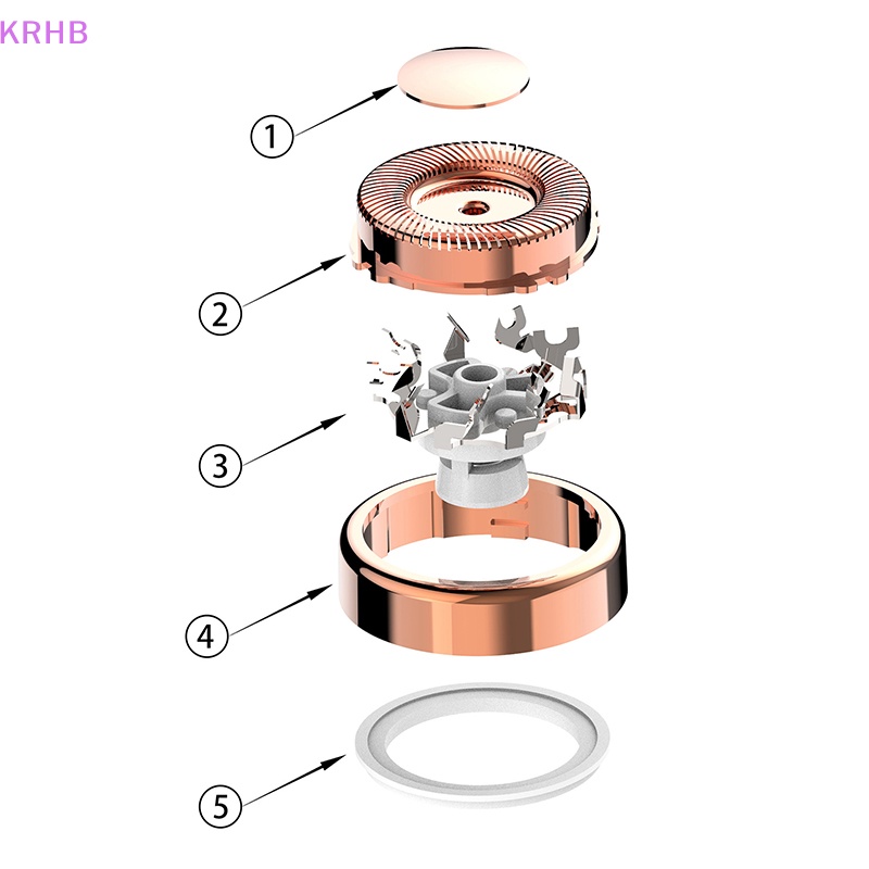 Đầu Thay Thế Cho Máy Tẩy Lông Mặt Chạy Điện Tiện Dụng Mới
