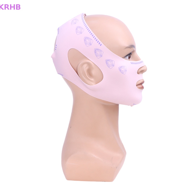 Đai Đeo Tạo Cằm Chữ V Nâng Cơ Mặt Chống Nếp Nhăn KRHB Mới