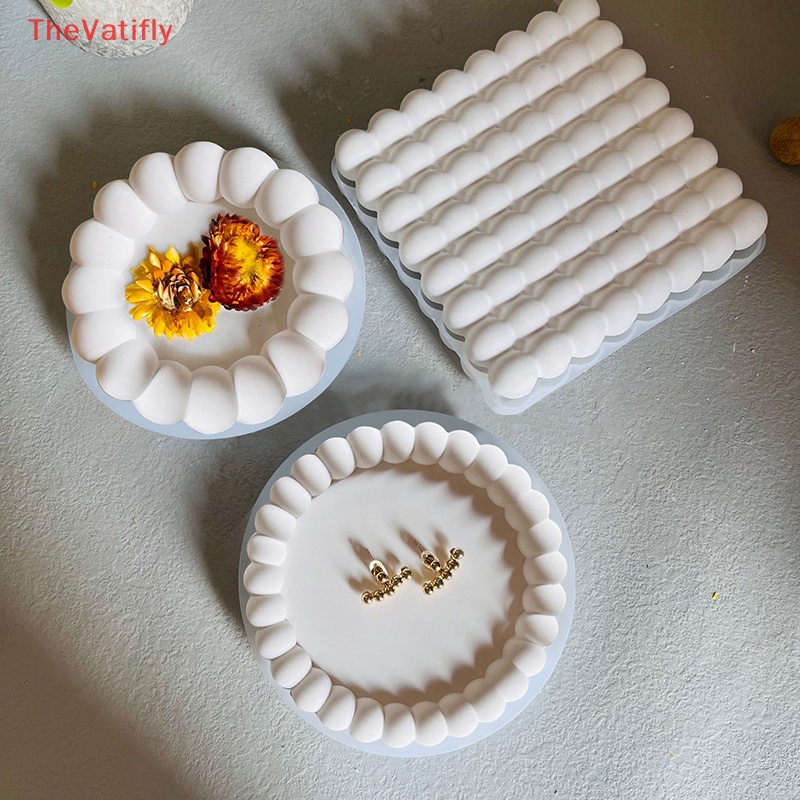 Khuôn Silicone Làm Đế Lót Ly Handmade DIY Trang Trí Nhà Ở