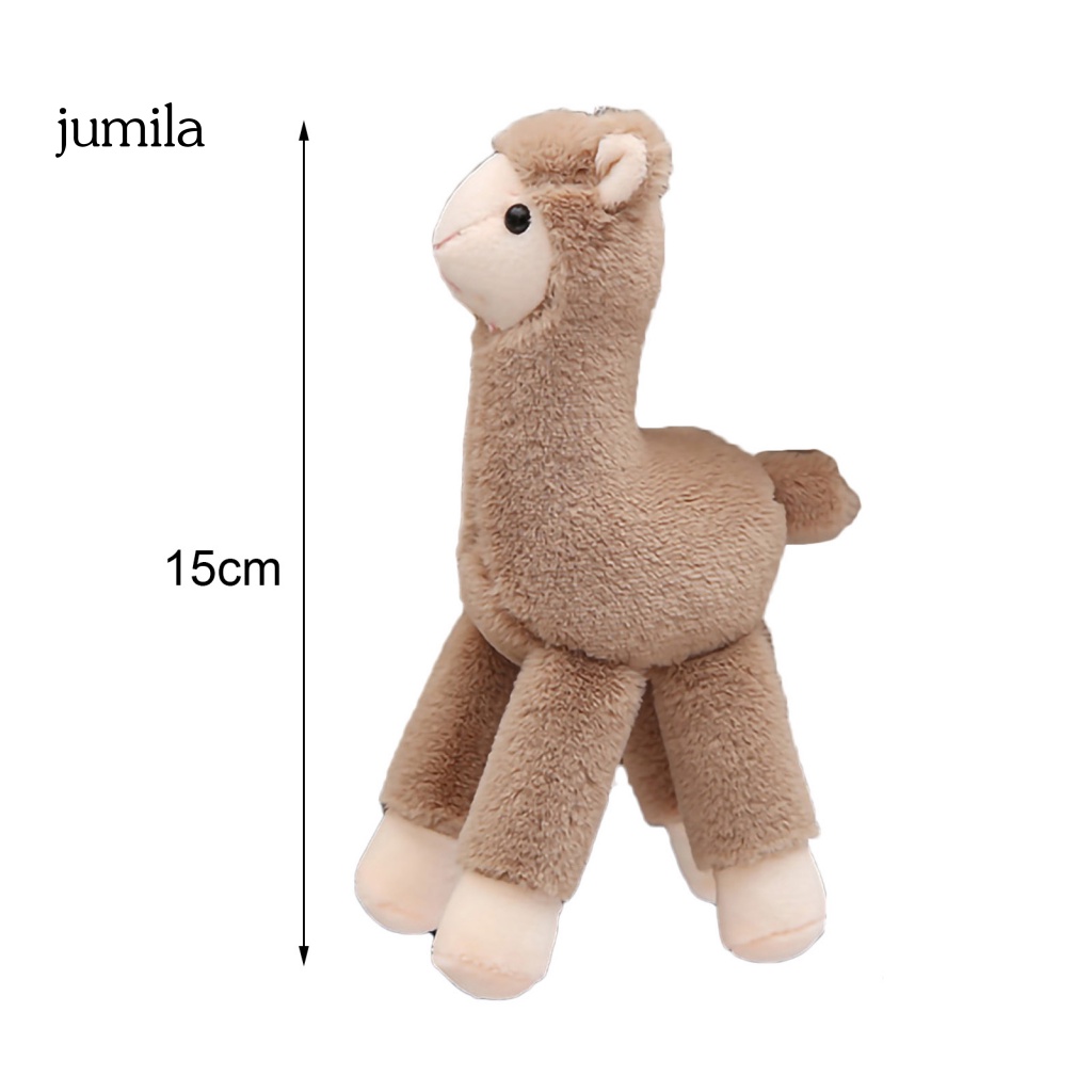 Móc Khóa Hình Lạc Đà Alpaca 3D Nhồi Bông Bằng Cotton Trang Trí Túi Xách / Móc Khóa