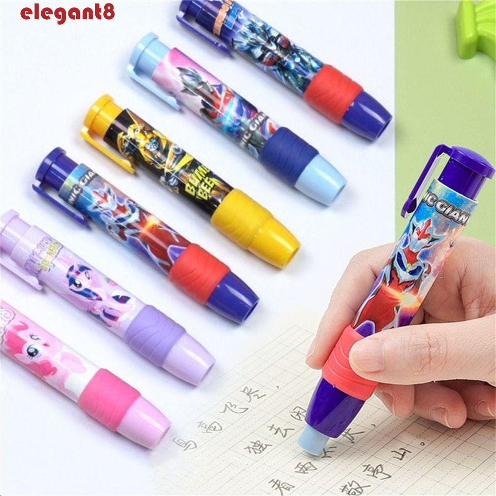 Gôm Tẩy Dạng Bút Thay Thế Họa Tiết Hoạt Hình Dễ Thương Cho Học Sinh