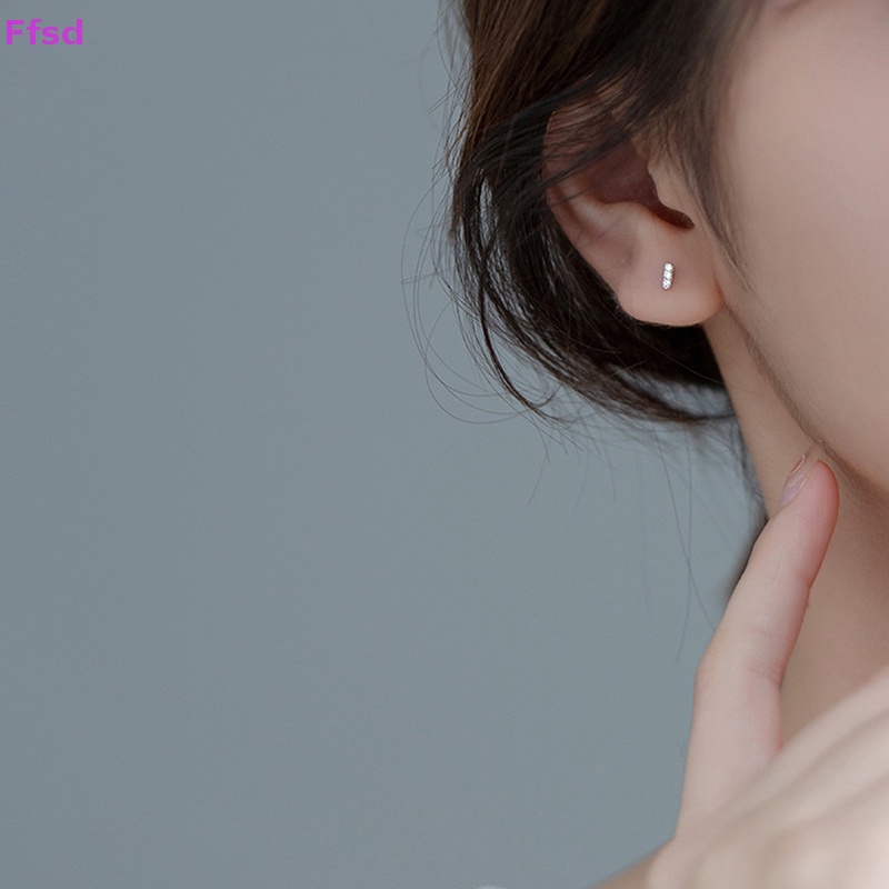 1 Đôi Khuyên Tai Dạng Xoắn Ốc Đơn Giản Cho Nữ