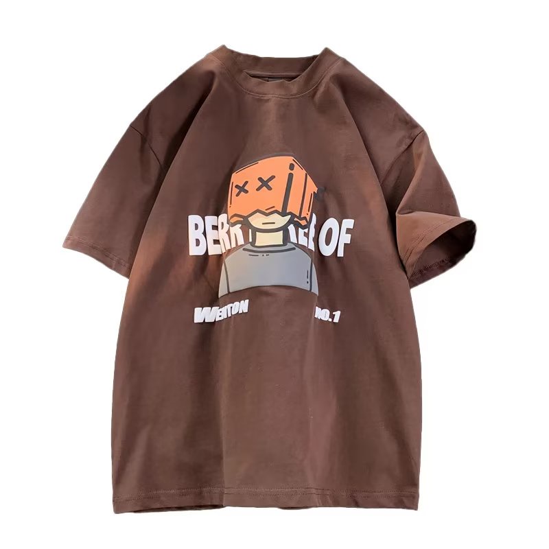 Áo Thun Cotton Tay Ngắn Phong Cách Hip Hop Thời Trang Mùa Hè Cho Nam