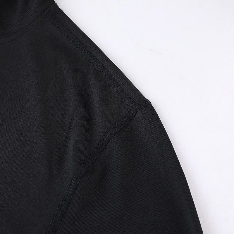 Áo Thun Thể Thao Tay Dài Cổ Cao Ôm Dáng Phong Cách Thu Đông Mới Cho Nam