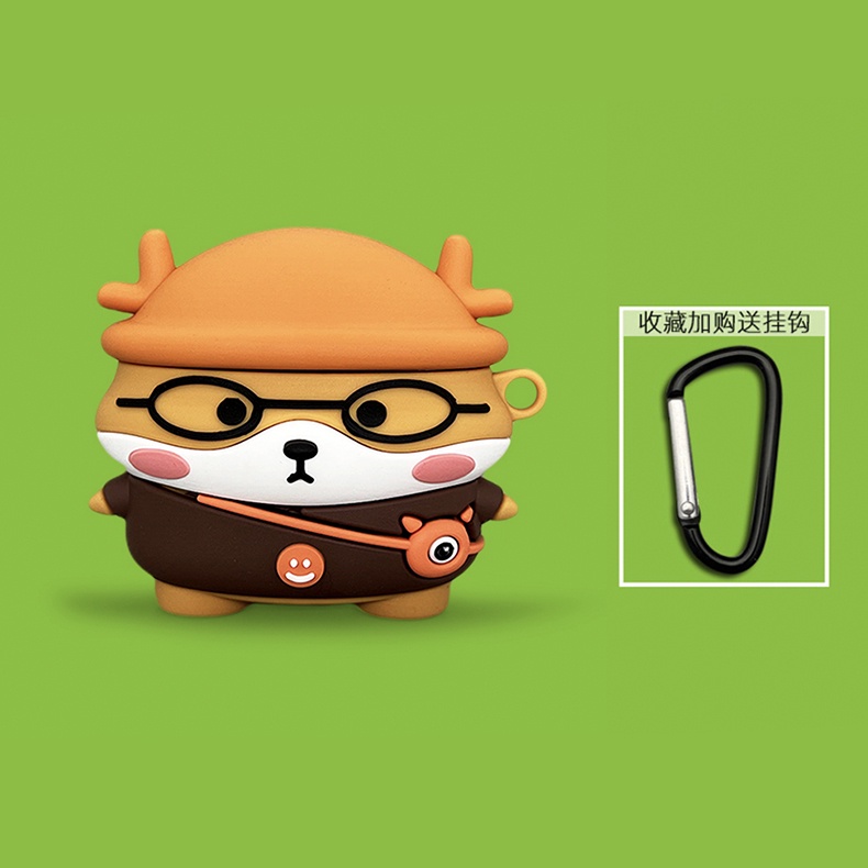 Vỏ Bảo Vệ Hộp Sạc Tai Nghe Huawei Freebuds 5i Bằng Silicon Họa Tiết Hoạt Hình Dễ Thương