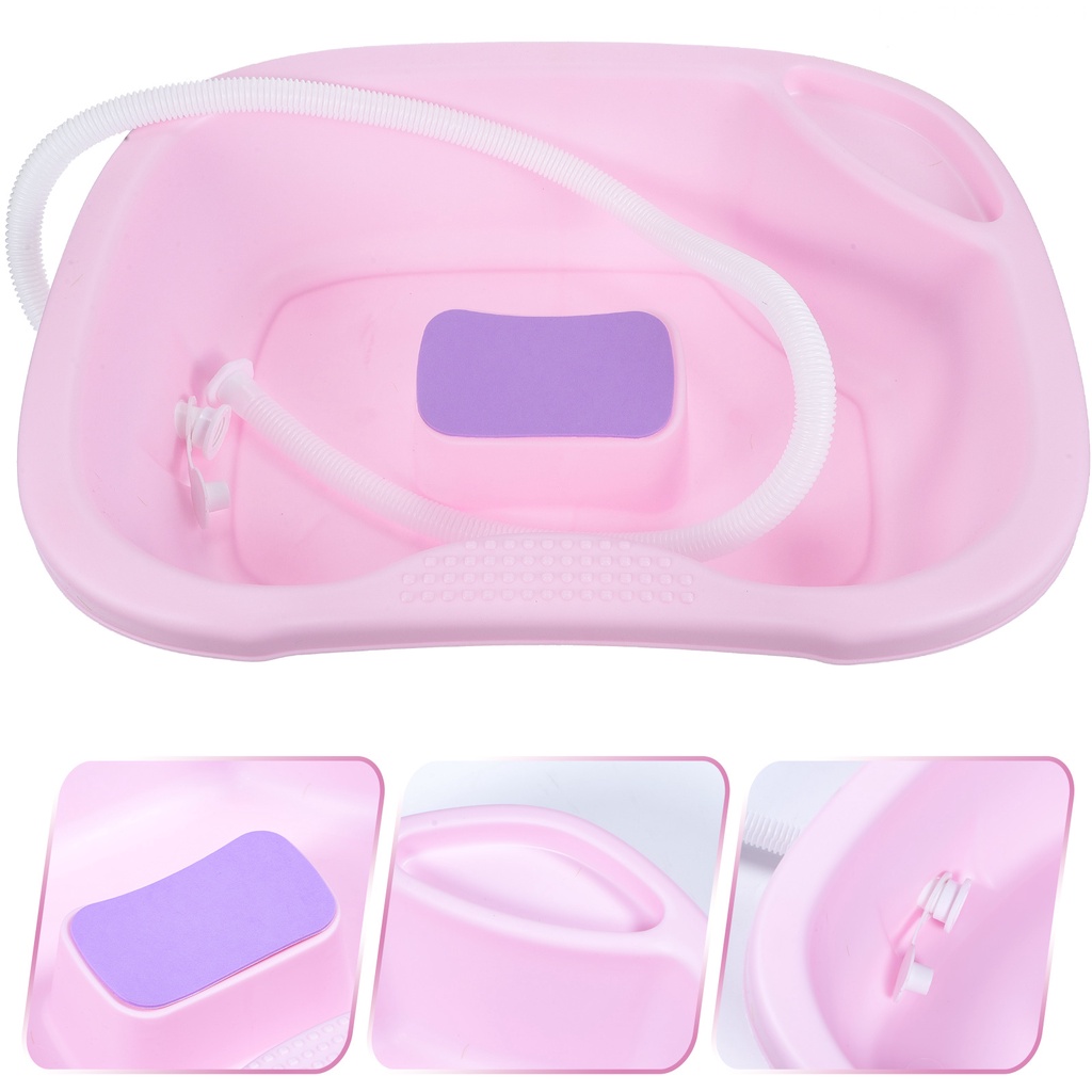 Chậu Tắm Bằng Nhựa Pp Kích Thước 44X32CM Tiện Dụng Mang Theo Du Lịch Cho Mẹ Bầu