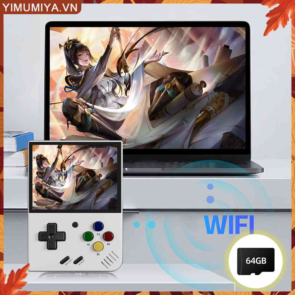 ☼Yimumiya ☼ 1 Thẻ Nhớ Chơi Game 3.5-inch Miyoo Mini Plus V3 Chuyên Nghiệp 64G / 128G