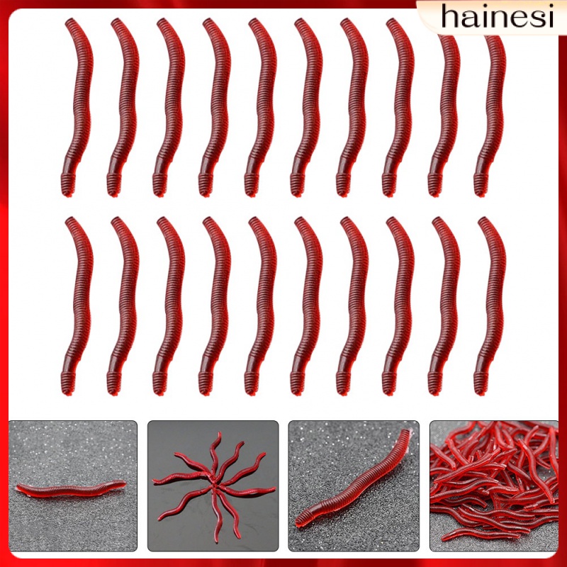 Set 150 Mồi Giả Nhử Cá Hình Con Sâu