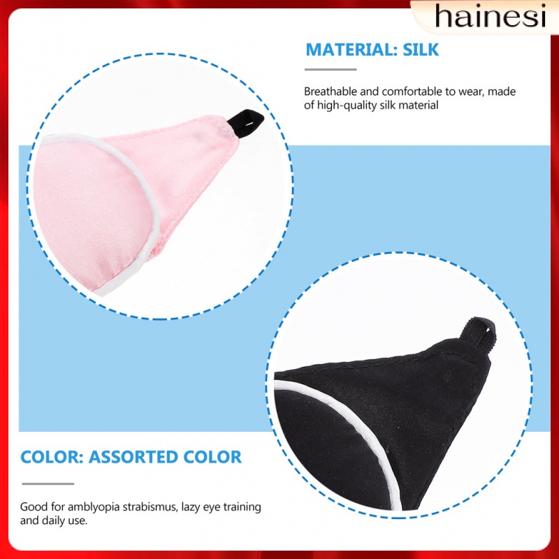 Set 2 Miếng Bịt Mắt Bằng Lụa Cho Người Lớn Và Trẻ Em