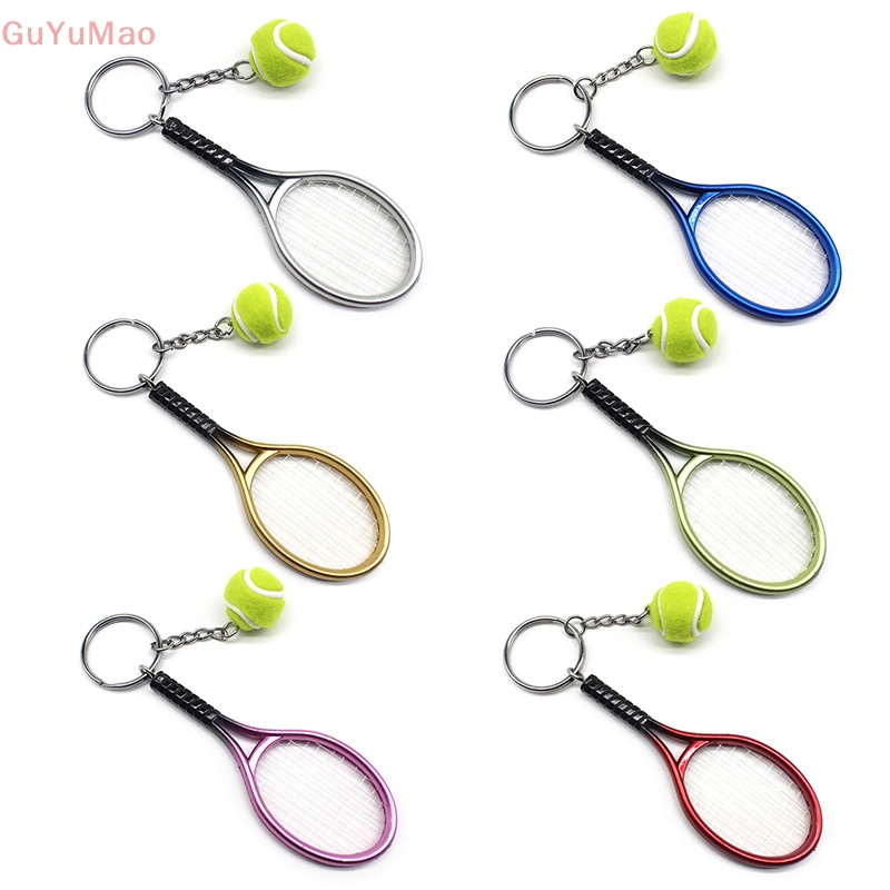 Móc Khóa Hình Vợt Tennis Mini Dễ Thương